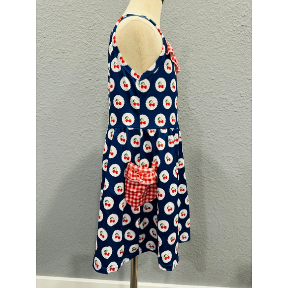 Wellington Designs Cherry Pocket Tank Dress, Sz 3T NWT - Picture 5 of 7